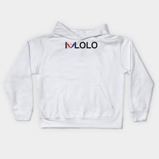 I HEART LOLO Kids Hoodie